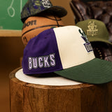 Mitchell & Ness HWC '93 Brushed Off Milwaukee Bucks Snapback Hat