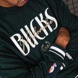 Pro Standard Original Players Milwaukee Bucks Crewneck Sweatshirt