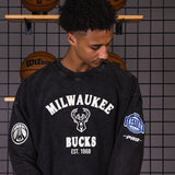 Pro Standard First Team Milwaukee Bucks Crewneck Sweatshirt
