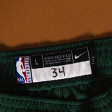Game Worn Nike Game Theatre Giannis Antetokounmpo Milwaukee Bucks Jacket and Pant Set- pant tag