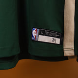 Game Worn Nike Game Theatre Giannis Antetokounmpo Milwaukee Bucks Jacket and Pant Set-tag on jacket