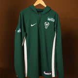 Game Worn Nike Game Theatre Giannis Antetokounmpo Milwaukee Bucks Jacket and Pant Set-jacket