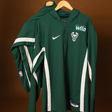 Game Worn Nike Game Theatre Giannis Antetokounmpo Milwaukee Bucks Jacket and Pant Set-jacker & pant