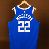 Player issued Nike 2024-25 City Edition Khris Middleton Milwaukee Bucks Authentic Jersey