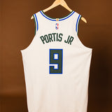 Game Worn Nike 2025-26 City Edition Bobby Portis Jr. Milwaukee Bucks Authentic Jersey-back