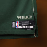 Game Worn Nike Icon Edition Bobby Portis Jr. Milwaukee Bucks Authentic Jersey