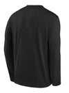 Nike GPX Legend Milwaukee Bucks Long Sleeve T-Shirt in Black - Back View