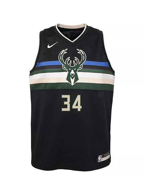 Nike Milwaukee Bucks Giannis Antetokounmpo Cream City Jersey