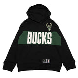 Juvenile Outerstuff Pole Position Milwaukee Bucks Sweatshirt-front