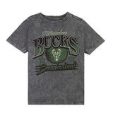 Juvenile Outerstuff Mineral Wash Milwaukee Bucks T-Shirt