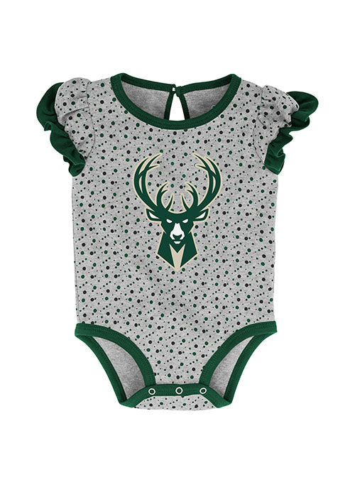 Infant Outerstuff Team Favorite Milwaukee Bucks Onesie / 24 Months