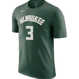 Nike 2022 Icon Edition Myles Turner Milwaukee Bucks T-Shirt-front