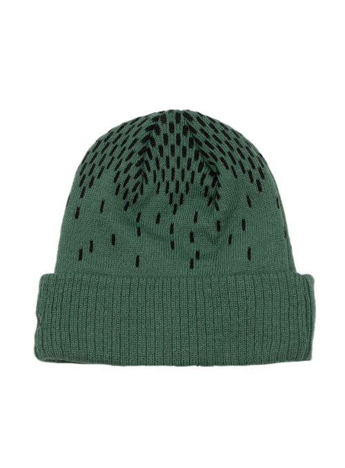 Youth's New Era Knit Cuff Rom Freese D3 Green Milwaukee Bucks Knit Hat-back