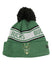 Youth's New Era Knit Cuff Pom Repeat D3 Green Milwaukee Bucks Knit Hat