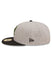 New Era 59Fifty Heather Patch D3 Grey Milwaukee Bucks Fitted  Hat - Left Side View