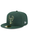 New Era 59Fifty Patch Milwaukee Bucks Fitted Hat