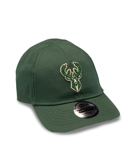 Infant New Era 9Twenty My 1st Milwaukee Bucks Hat- Angled Right 