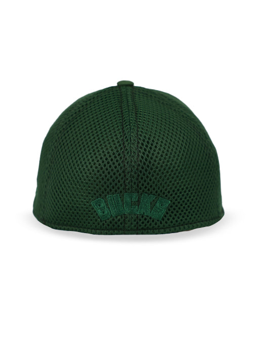 Youth New Era 39Thirty Team Neo Pop Milwaukee Bucks Flex Fit Hat-back 