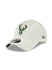 Youth New Era 9Twenty Core Classic 2.0 Adjustable Hat in White - Angled Left Side View