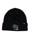 '47 Brand State Logo Black Milwaukee Bucks Cuff Knit Hat
