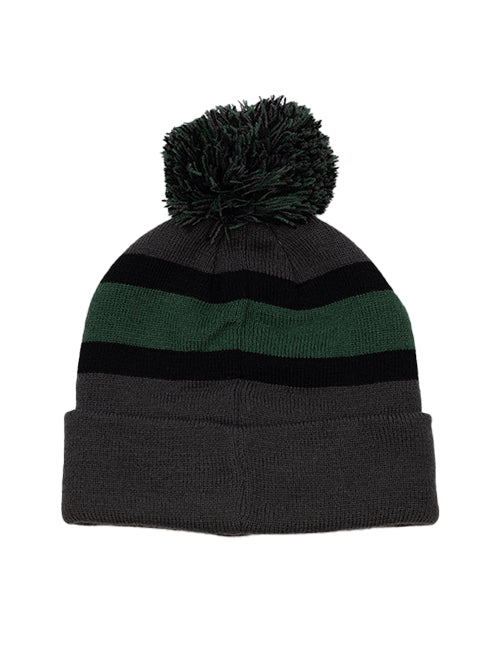 47 Brand Breakaway Grey Milwaukee Bucks Cuff Pom Knit Hat- back 