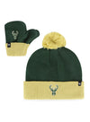 '47 Brand Milwaukee Bucks Knit Hat & Gloves Set- set