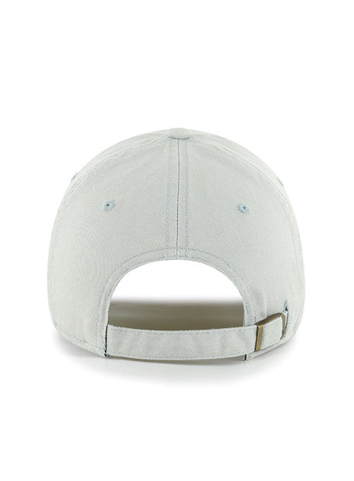 '47 Brand Clean Up Phoebe Icon Milwaukee Bucks Adjustable Hat In Grey - Back View