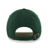 Women's '47 Brand Clean Up Phoebe Ball Milwaukee Bucks Adjustable Hat In Green - Back View