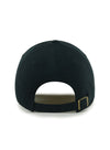 Women's '47 Brand Clean Up Miata Icon Milwaukee Bucks Adjustable Hat In Black - Back View
