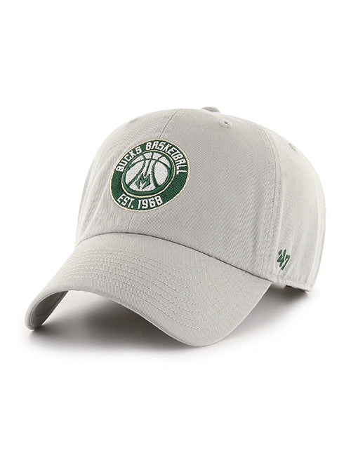 '47 Clean Up Established Milwaukee Bucks Adjustable Cap-front