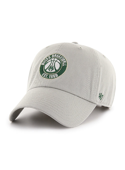 '47 Clean Up Established Milwaukee Bucks Adjustable Cap-front