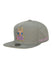 Mitchell & Ness HWC Til Dawn Milwaukee Bucks Fitted Hat in Grey - Angled Left Side View