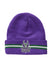 Mitchell & Ness HWC Swingman Milwaukee Bucks Knit Hat in Purple - Front View