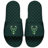 ISlide Primary Icon Green Milwaukee Bucks Sandals