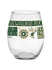 All Over Print Milwaukee Bucks Wine Glass