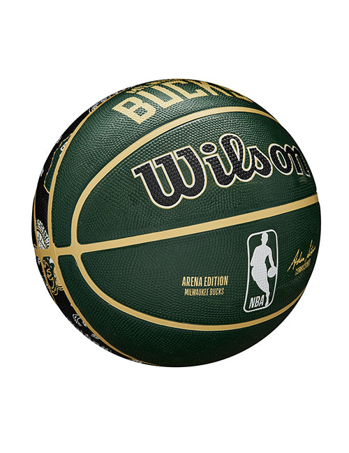 Wilson All Over Print Milwaukee Bucks Full Basketball- Side 6