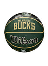 Wilson All Over Print Milwaukee Bucks Full Basketball- Side 1
