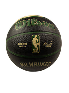 Wilson Statement 2022 Milwaukee Bucks Full Basketball-face 1