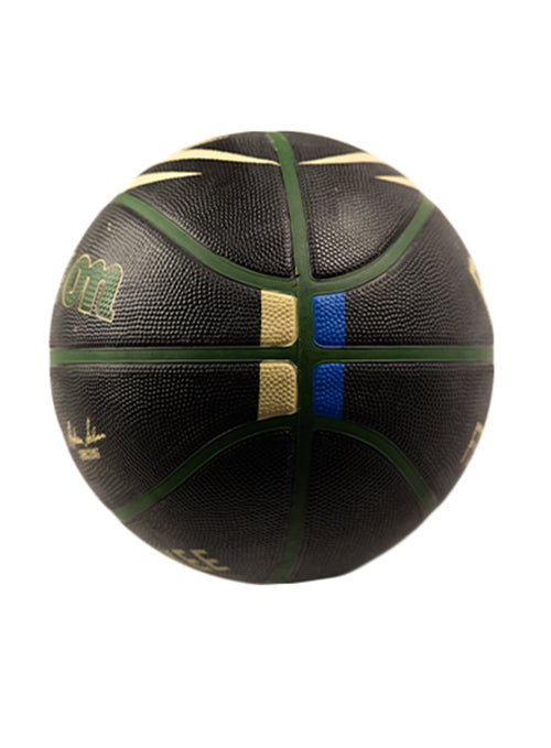 Wilson Statement 2022 Milwaukee Bucks Full Basketball-face 3