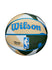 Wilson Geo Pattern Milwaukee Bucks Full Basketball Side 2