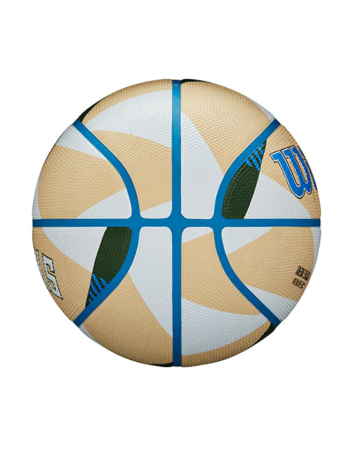 Wilson Geo Pattern Milwaukee Bucks Full Basketball Side 5