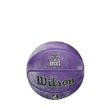 Wilson HWC '93 Milwaukee Bucks Mini Basketball- Side 5