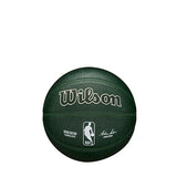 Wilson Forge Print Green Milwaukee Bucks Mini Basketball- Side 2