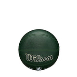 Wilson Forge Print Green Milwaukee Bucks Mini Basketball- Side 5