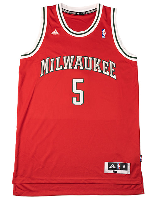 Signed Adidas Alternate '13 JJ Redick Milwaukee Bucks Jersey-front 