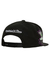 Mitchell & Ness HWC '93 Neon Tropical Milwaukee Bucks Snapback Hat-back 