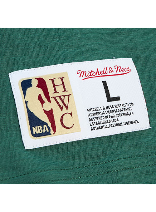 Mitchell & Ness HWC '68 Legendary Slub Green Milwaukee Bucks T-Shirt