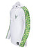 Bucks In Six AOP Milwaukee Bucks Hooded Long Sleeve T-Shirt In White & Green - Left Side View