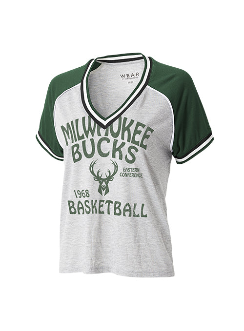 Sportiqe Bingham Bottle Label Black Milwaukee Bucks T-Shirt / x Large