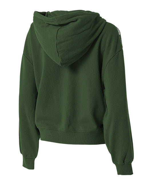 Women's Wear by Erin Andrews Repeat Name Milwaukee Bucks Hooded Sweatshirt-back 